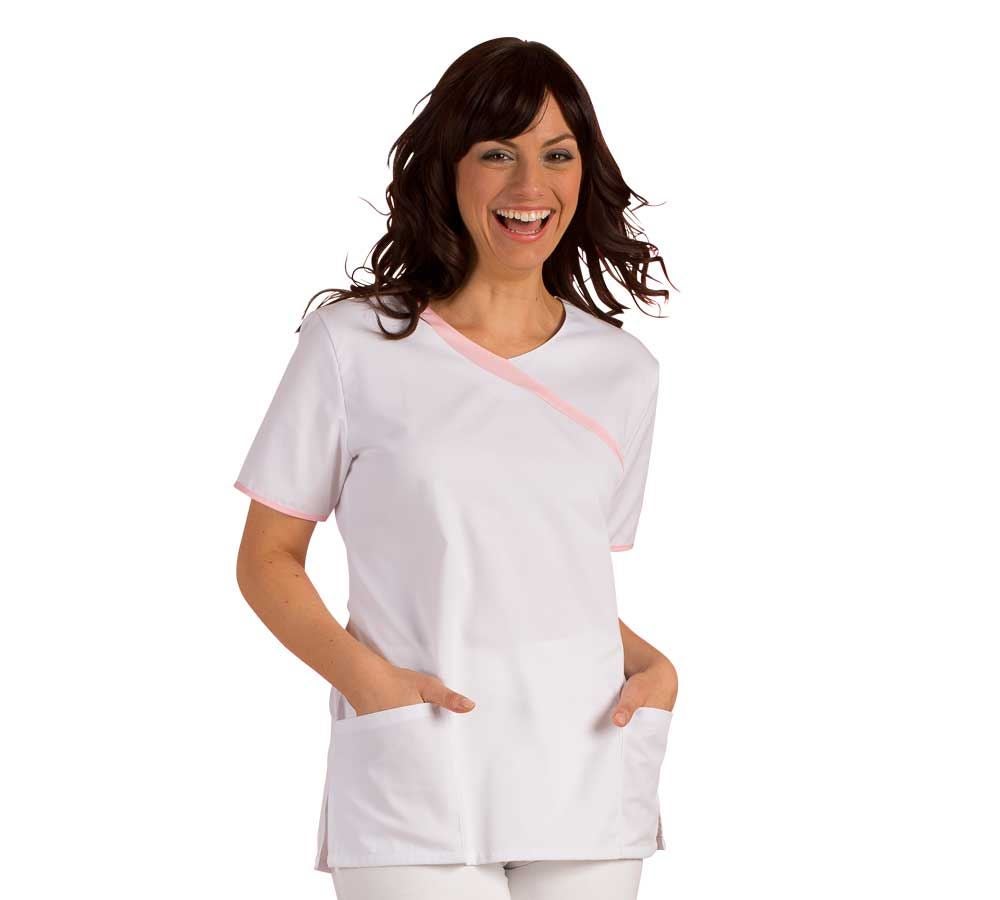 Trička | Svetry | Košile: Navlékací kazak Maren + bílá/pink