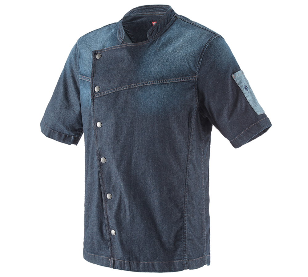 Trička, svetry & košile: e.s. Kuchařská bunda denim + mediumwashed