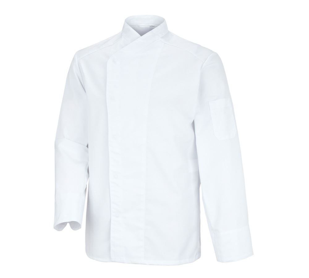 Trička, svetry & košile: Kuchařská bunda Le Mans + bílá