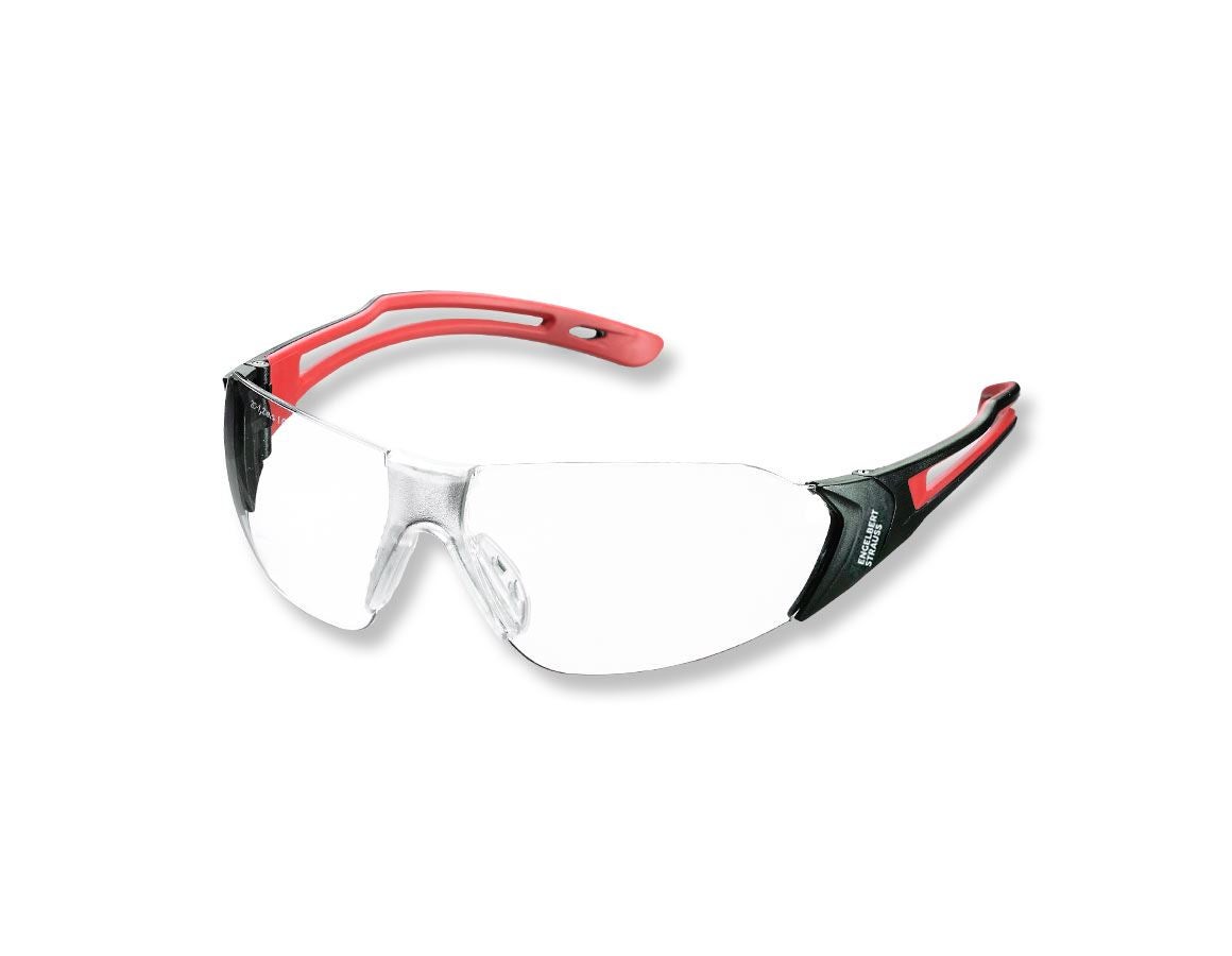 Ochranné brýle: e.s. Ochranné brýle Abell + červená/černá