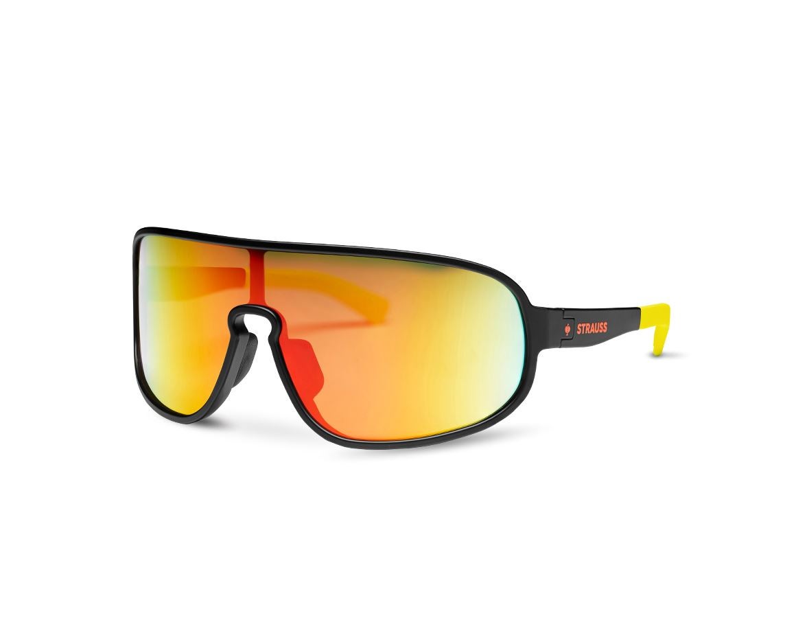 Doplňky: Race sluneční brýle e.s.ambition + černá/výstražná žlutá