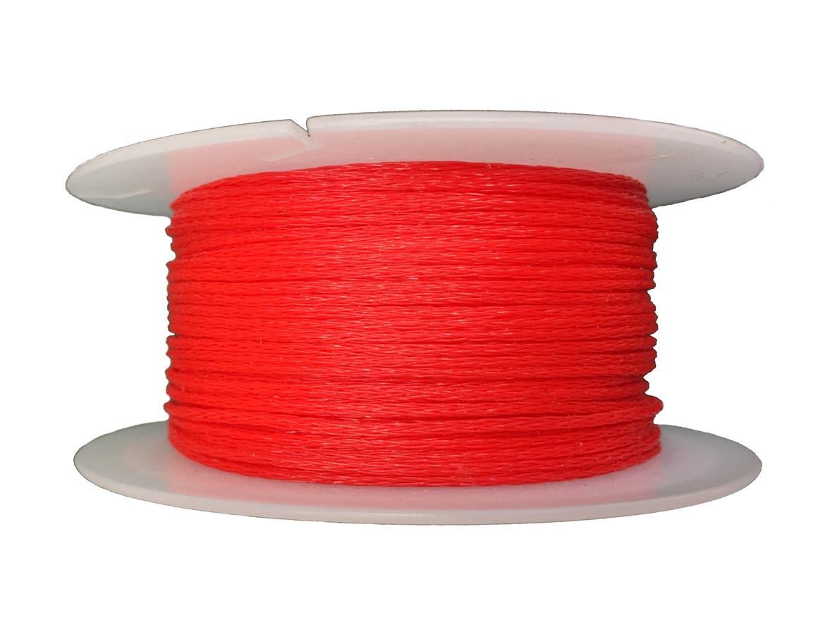 Značení: Zednický provaz z polyetylenu, červená 50 m + červená