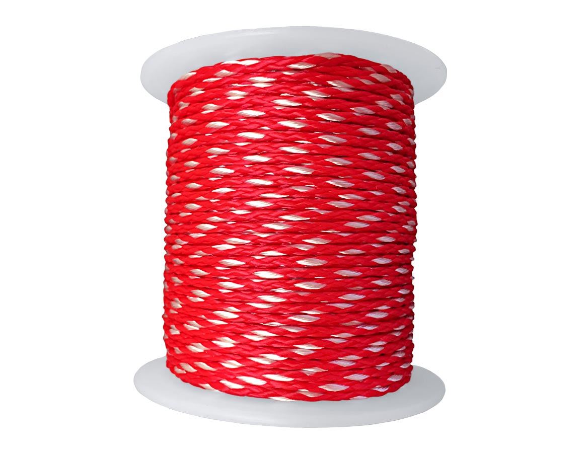 Značení: Zednický provaz z polypropylenu + červená