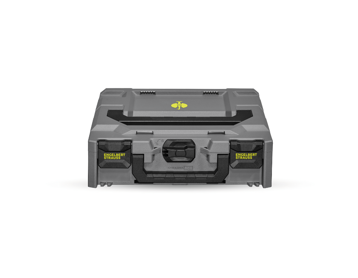 STRAUSSbox Systém: STRAUSSbox 118 midi + čedičově šedá/acidově žlutá
