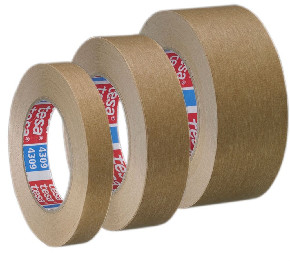 Plastové pásky | krepové pásky: Krepová lakovaná tesa páska 4309