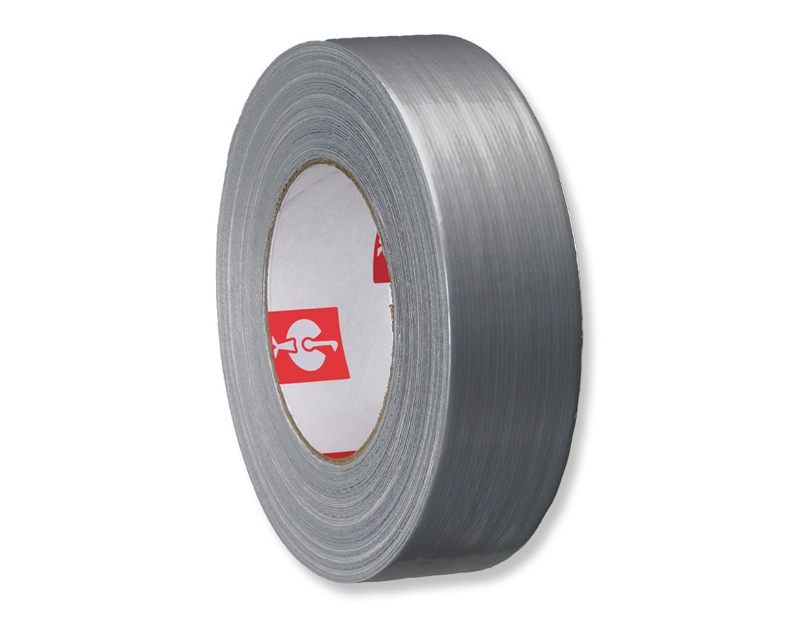 Textilní pásky: Tkaninová opravná páska stříbrná