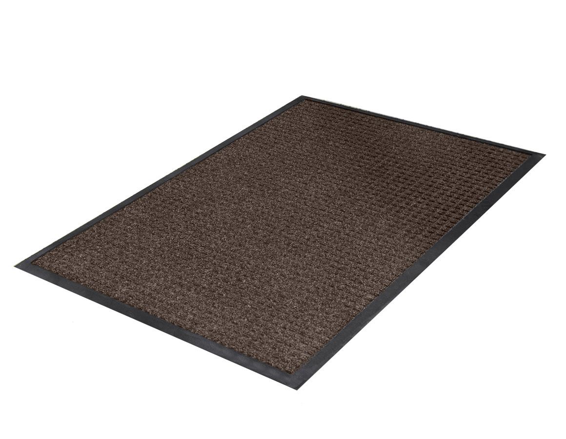 Podlahové rohože: Čistící rohož komfort proti vlhkosti s gum.okrajem + hnědá