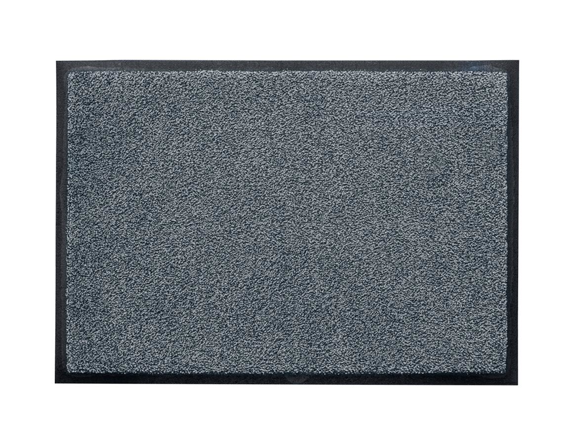 Podlahové rohože: Komfortní rohože s gumovým okrajem + černá/světlé šedý