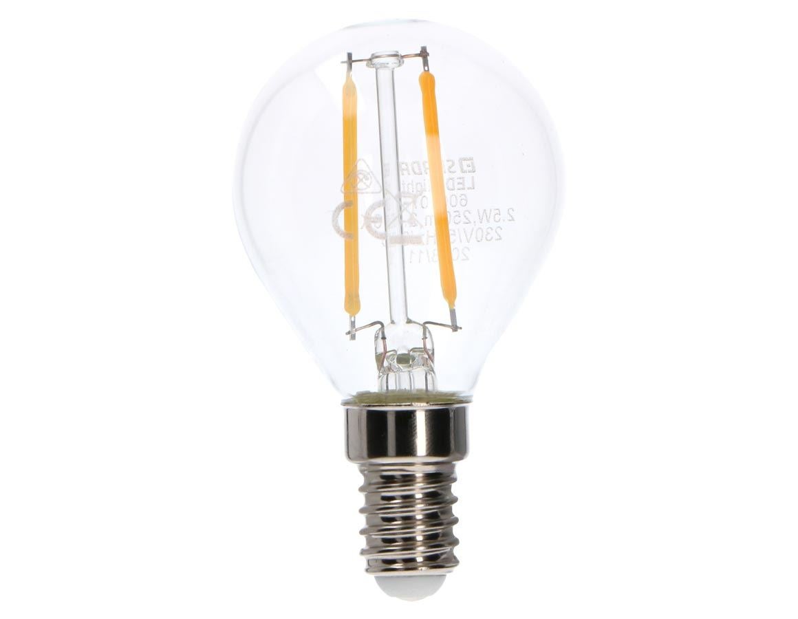 Světla | svítilny: Úsporná žárovka s LED vláknem - kapka
