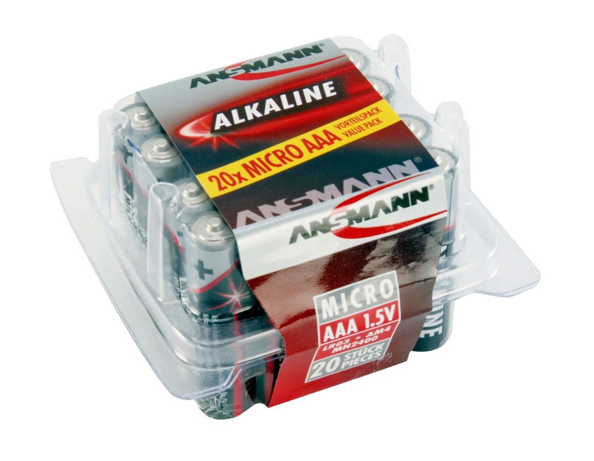 Elektronika: Ansmann baterie - úsporné balení, 20 kusů
