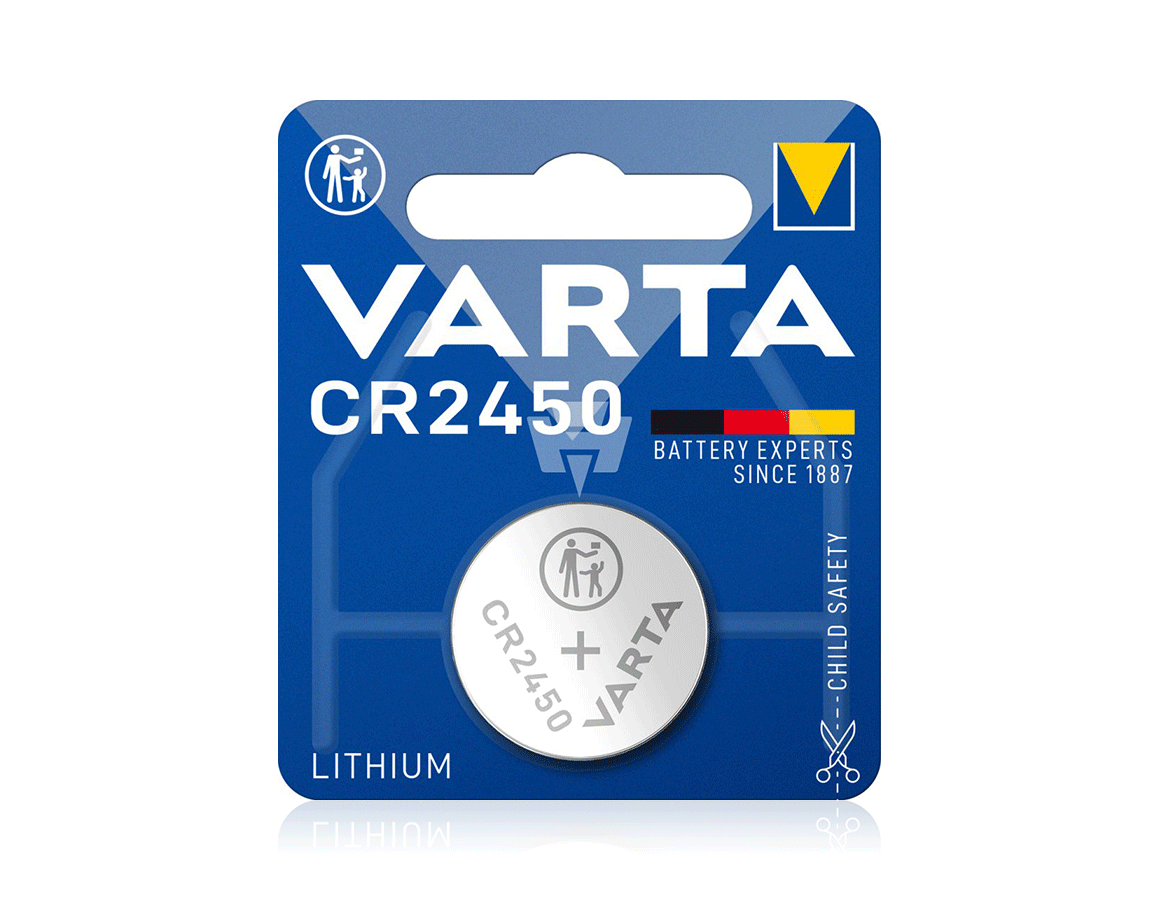 Elektronika: VARTA Knoflíkové baterie CR2450