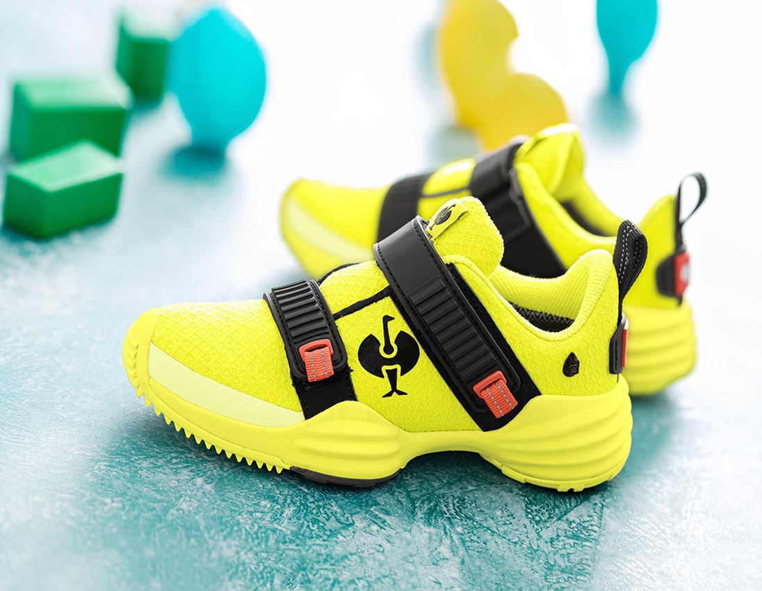 Dětská obuv: Víceúčelová obuv e.s. Waza, dětská + acidově žlutá/černá