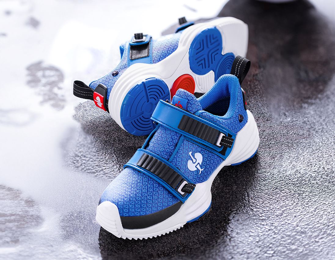 Dětská obuv: Víceúčelová obuv e.s. Waza, dětská + enciánově modrá/bílá 1