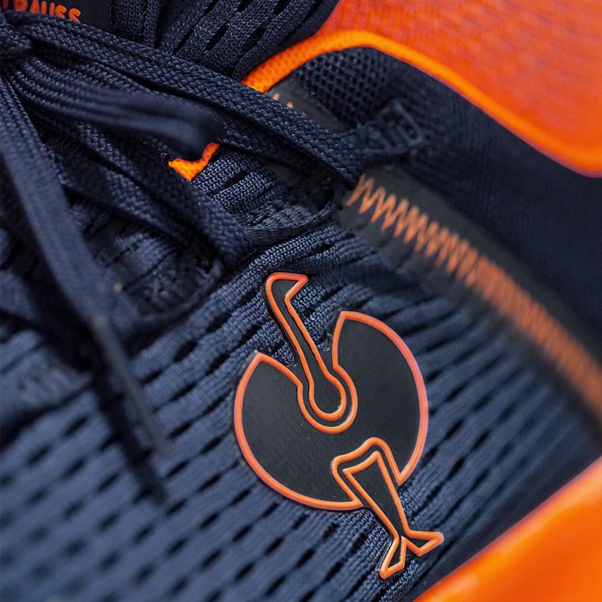 Obuv: SB Bezpečnostní obuv e.s. Tarent low + tmavomodrá/výstražná oranžová 2