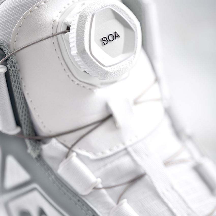 S1P: S1P Bezpečnostní obuv e.s. Baham II mid + bílá/platinová 2