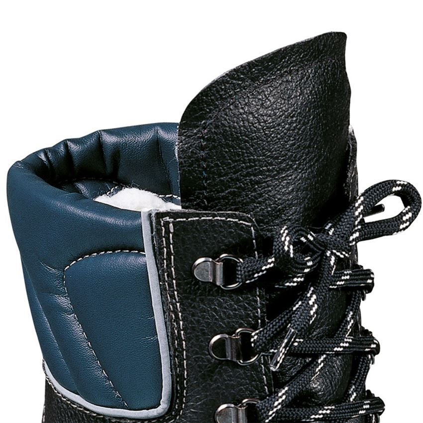 S3: STONEKIT S3 Zimní vysoká bezpečnostní obuv Ottawa + černá/modrá 2