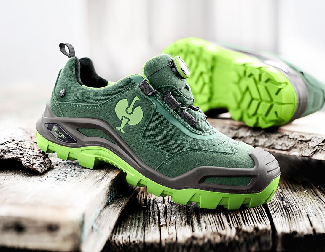 S3: S3 Bezpečnostní obuv e.s. Kastra II low + zelená/mořská zelená