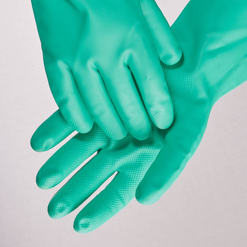 Chemicky odolné: Speciální nitrilové rukavice Nitril Plus 2