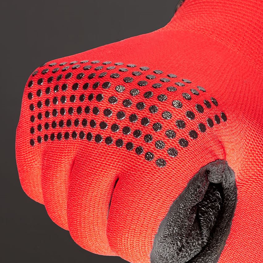 Povrstvené: Latexové pletené rukavice Techno Grip 2