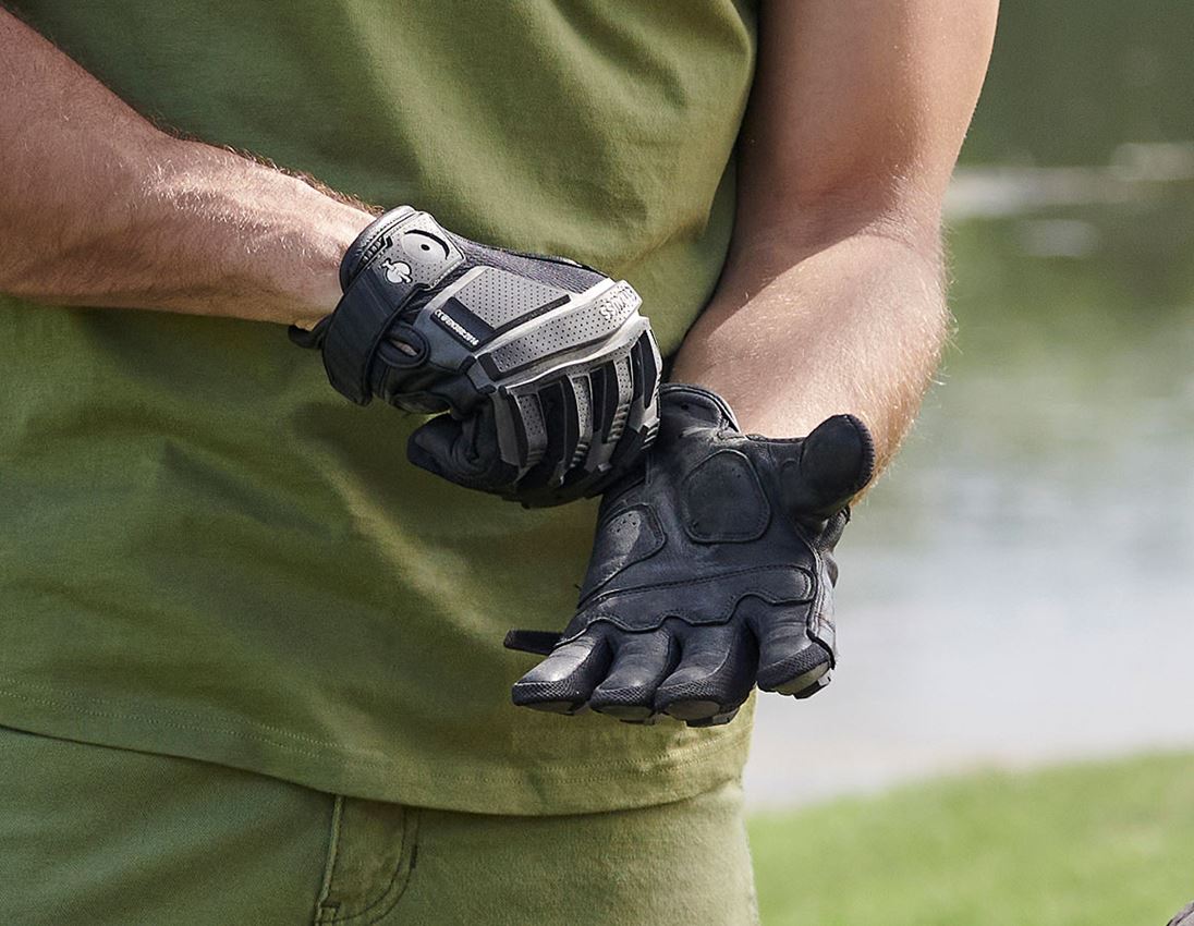 Pracovní ochrana: e.s. Montážní rukavice Protect + černá 5