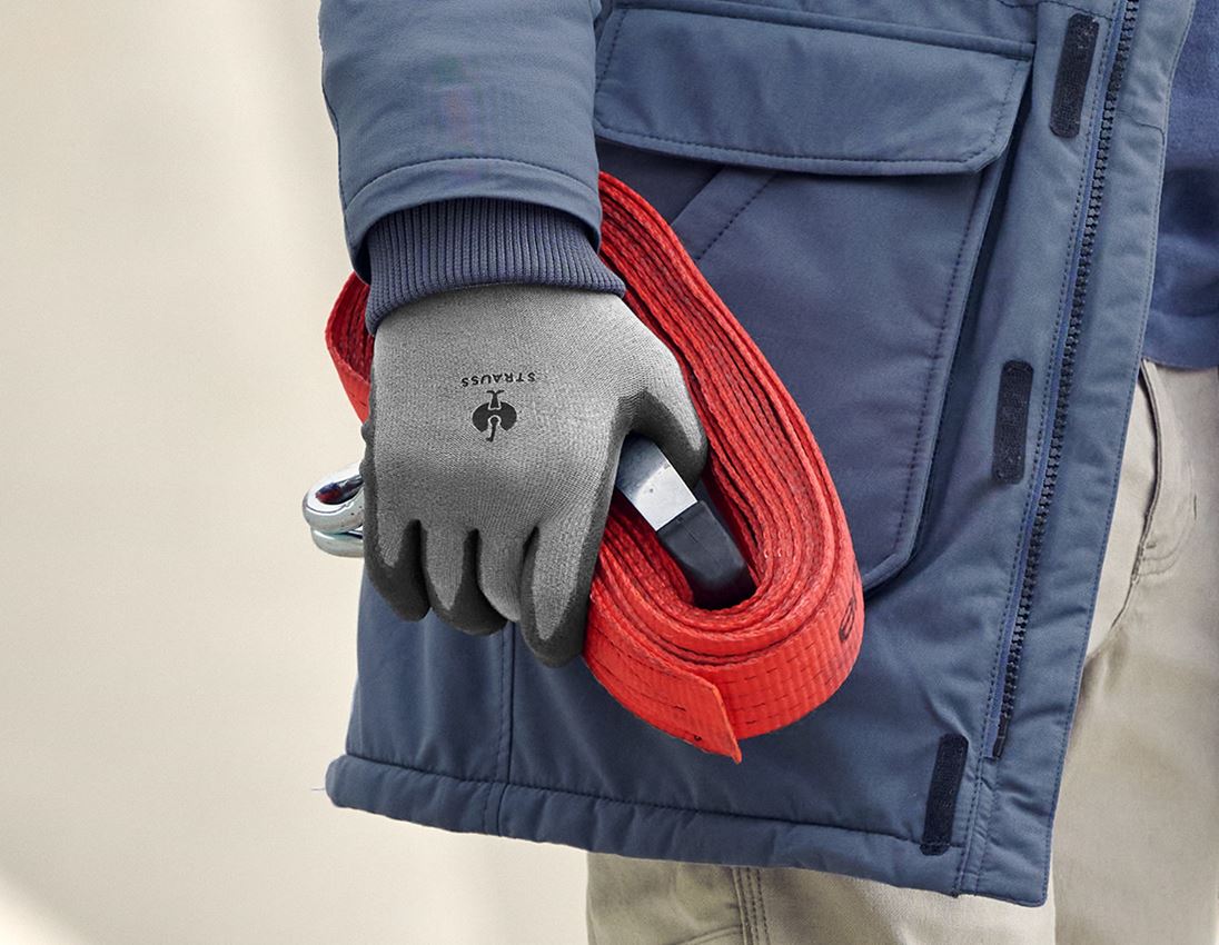 Povrstvené: Polyuretanové zimní rukavice Comfort 3