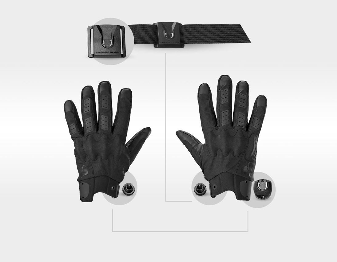 Sady | Příslušenství: Držák na rukavice e.s.tool concept + černá 1