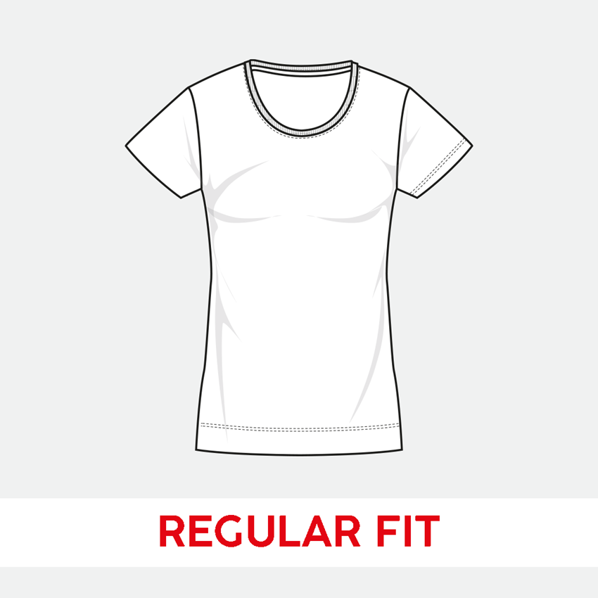 Trička | Svetry | Košile: e.s. Tričko cotton stretch, dámské + bílá 2