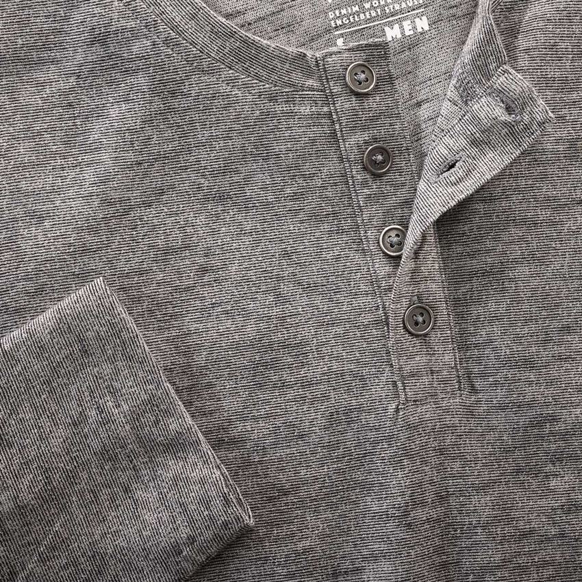 Trička, svetry & košile: Triko s dlouhým rukávem e.s.vintage + černá melanž 2