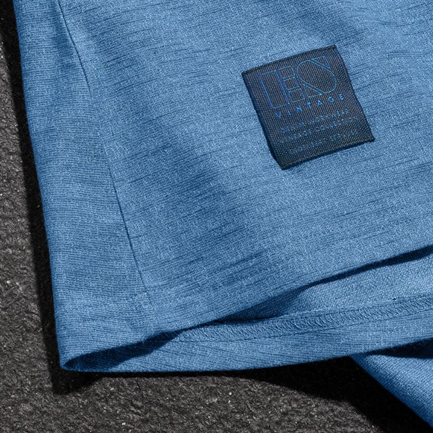 Trička | Svetry | Košile: Tričko e.s.vintage, dámské + ledově modrá melange 2