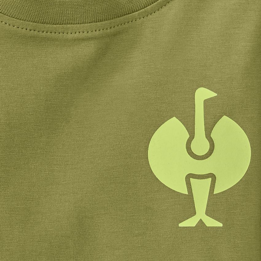Trička | Svetry | Košile: Tričko e.s.trail, dětská + jalovcová zelená/citronově zelená 2