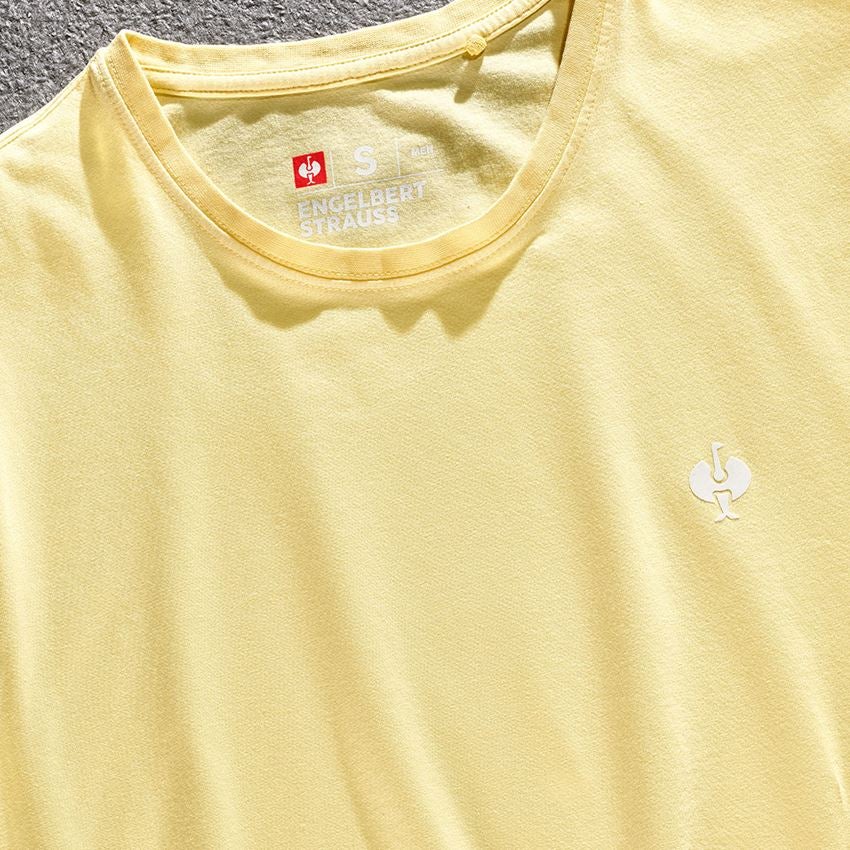 Trička, svetry & košile: Tričko e.s.motion ten pure + světlé žlutý vintage 2