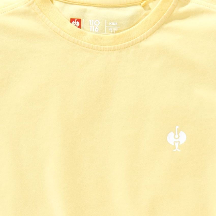 Trička | Svetry | Košile: Tričko e.s.motion ten pure, dětská + světlé žlutý vintage 2