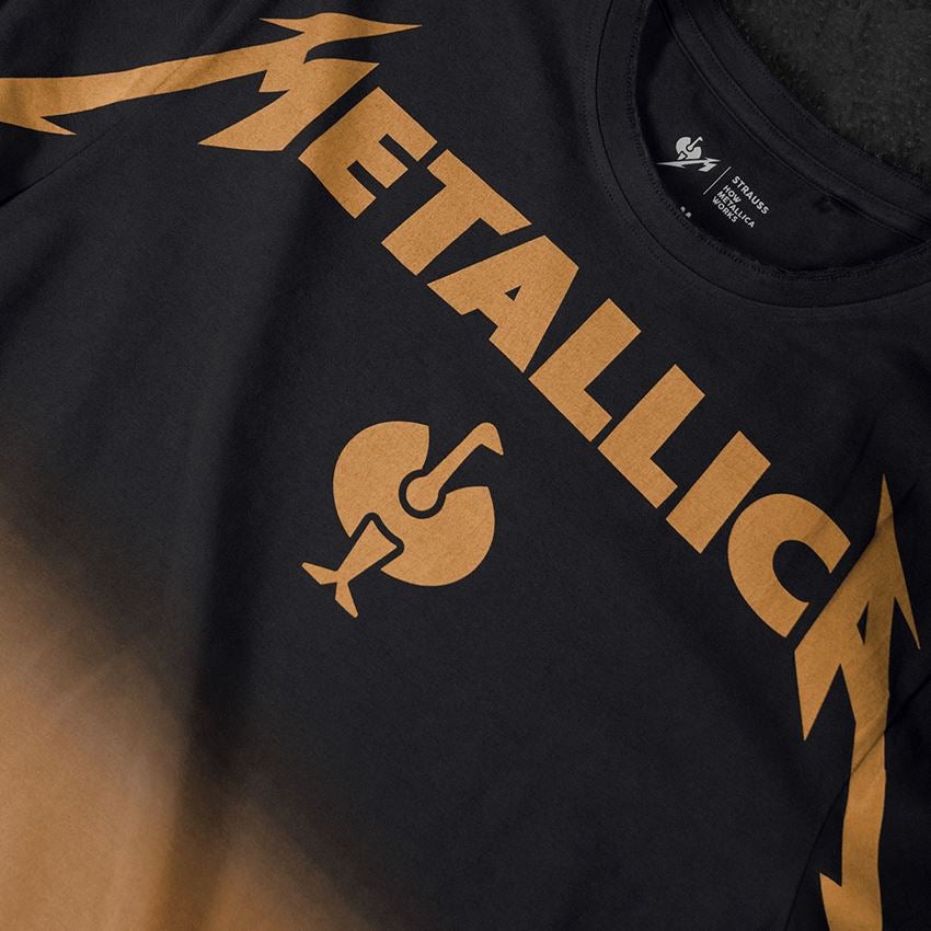 Spolupráce: Metallica cotton tee + černá/rezavá 2