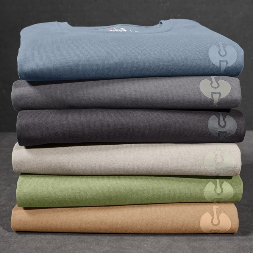 Trička, svetry & košile: Tričko heavy e.s.iconic + delfíní šedá 5