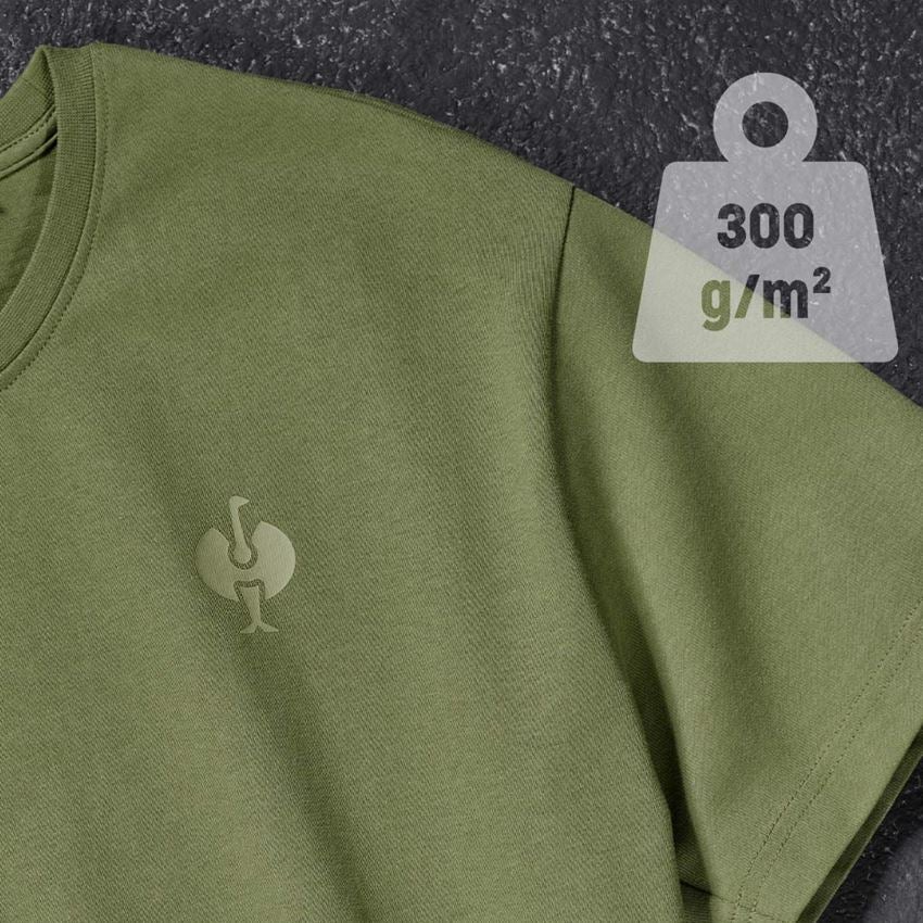 Trička, svetry & košile: Tričko heavy e.s.iconic + horská zelená 2