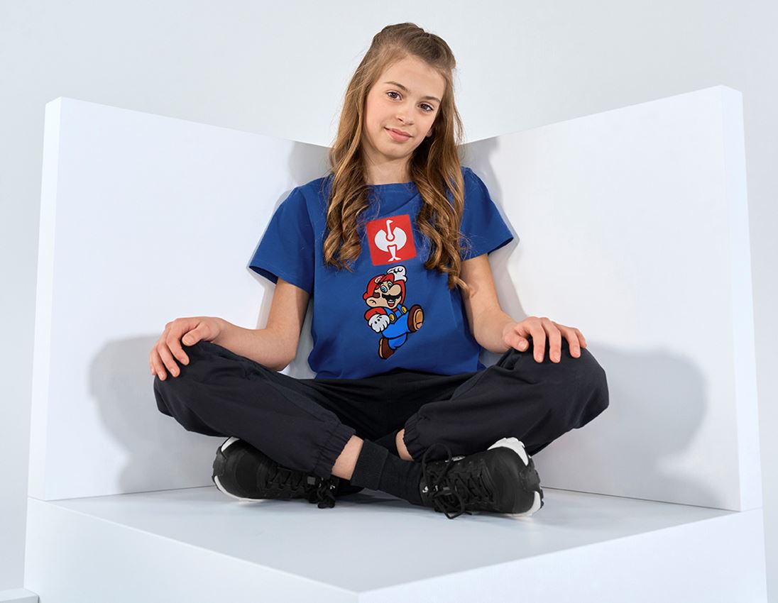 Spolupráce: Dětské triko Super Mario + alkalická modrá