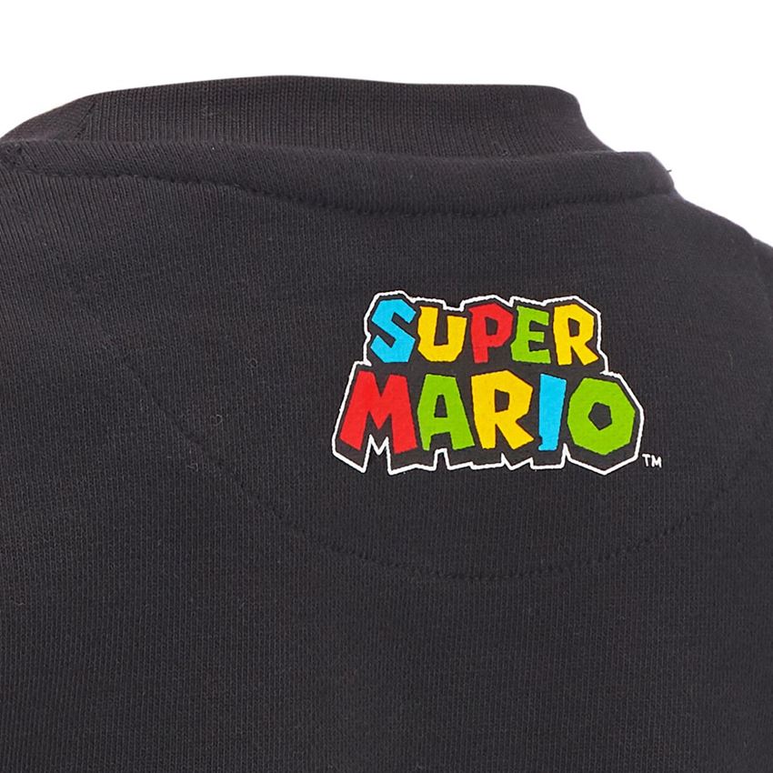 Trička | Svetry | Košile: Dětská mikina Super Mario + černá 2