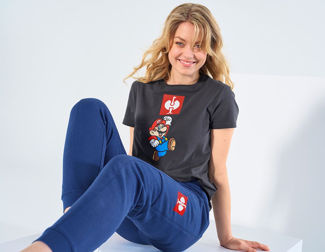 Spolupráce: Dámské triko Super Mario + antracit