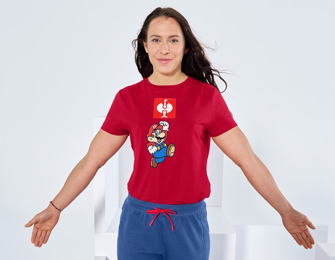 Spolupráce: Dámské triko Super Mario + ohnivě červená