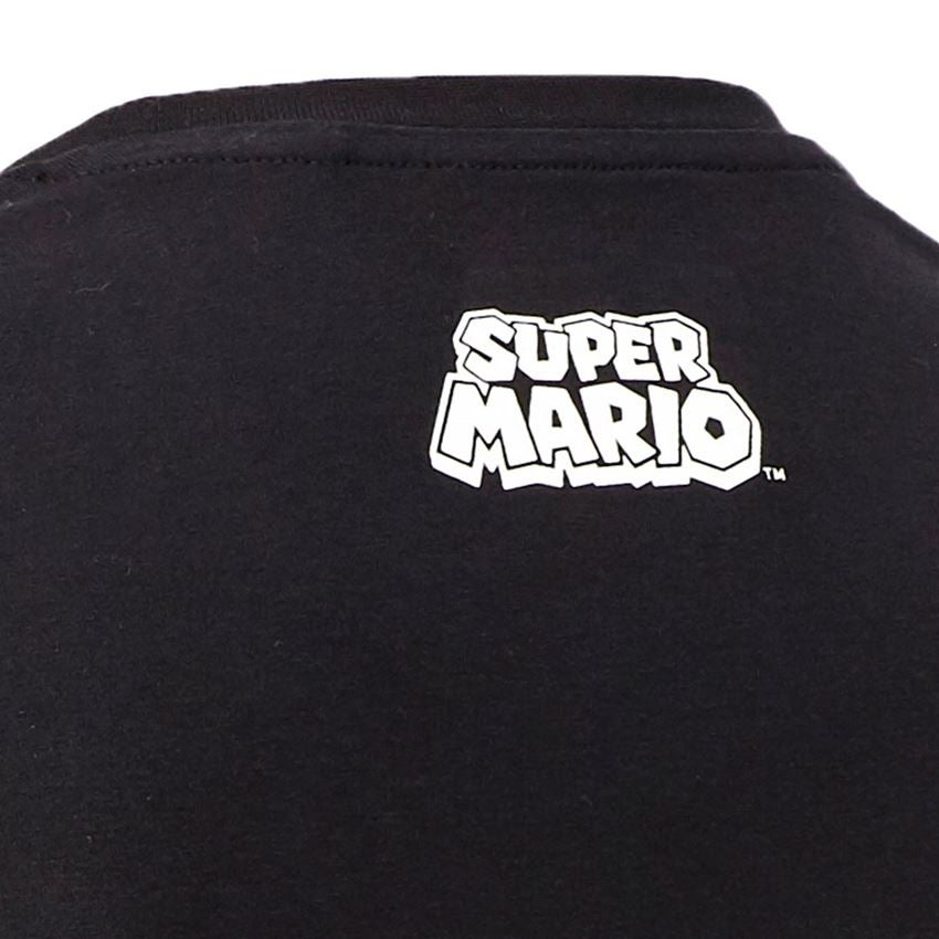 Trička | Svetry | Košile: Dámské triko Super Mario + černá 2