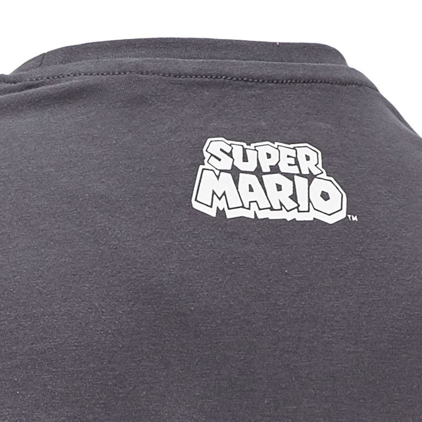 Trička | Svetry | Košile: Dámské triko Super Mario + antracit 2