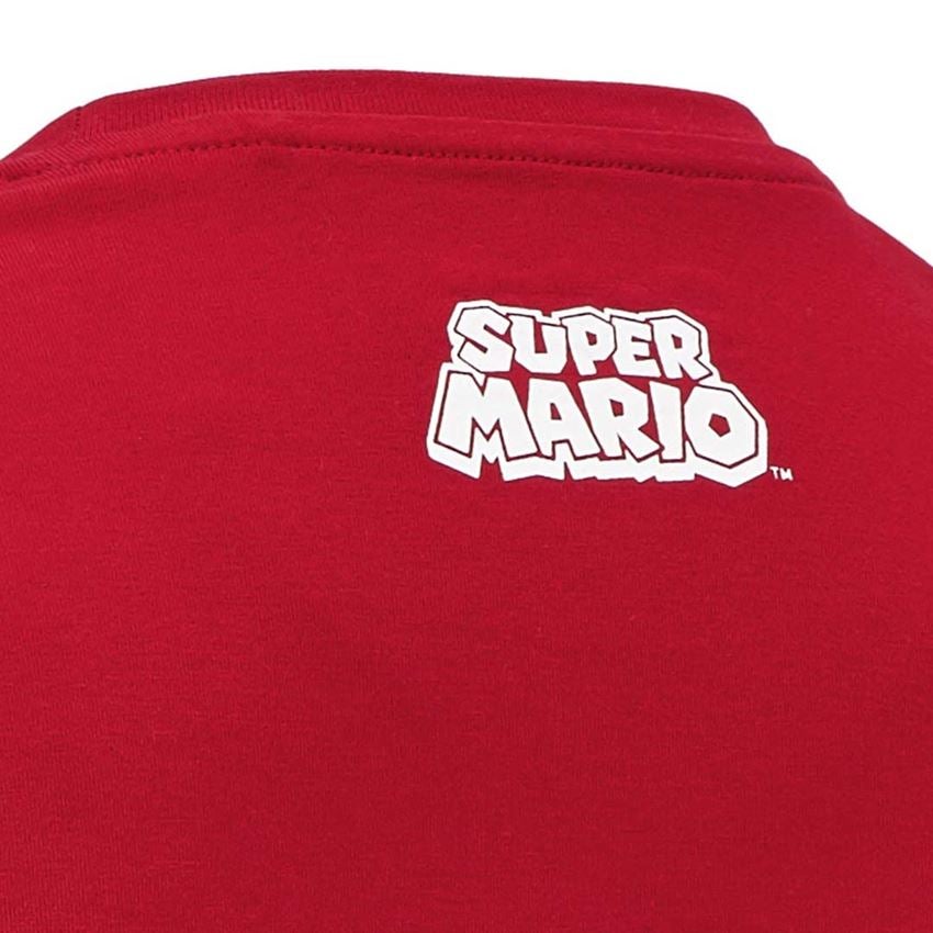 Trička | Svetry | Košile: Dámské triko Super Mario + ohnivě červená 2
