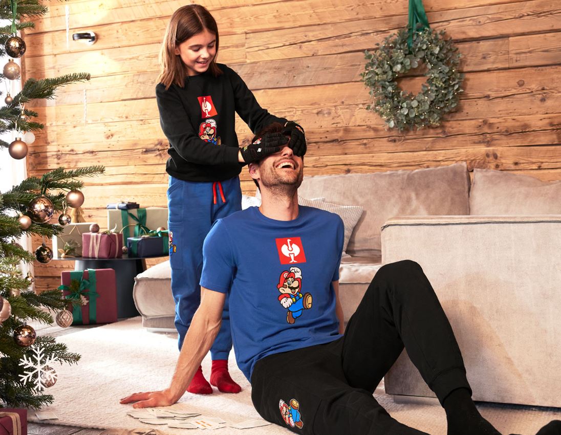 Spolupráce: Pánské triko Super Mario + alkalická modrá 1