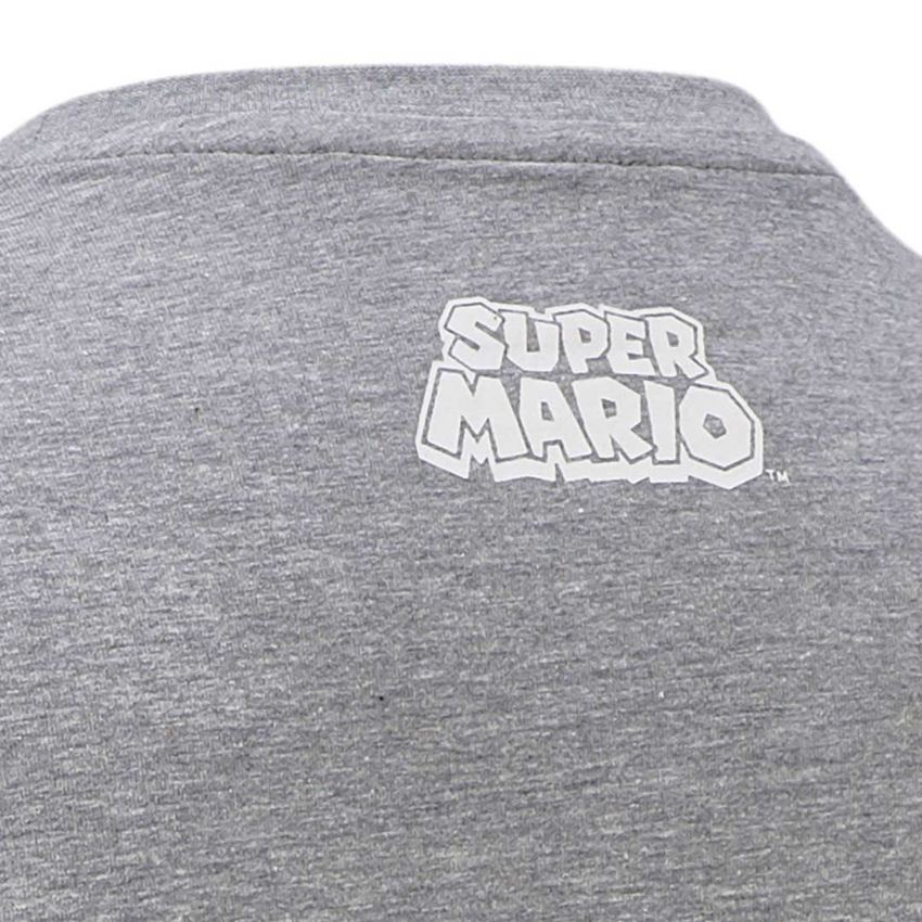 Trička, svetry & košile: Pánské triko Super Mario + šedý melír 2