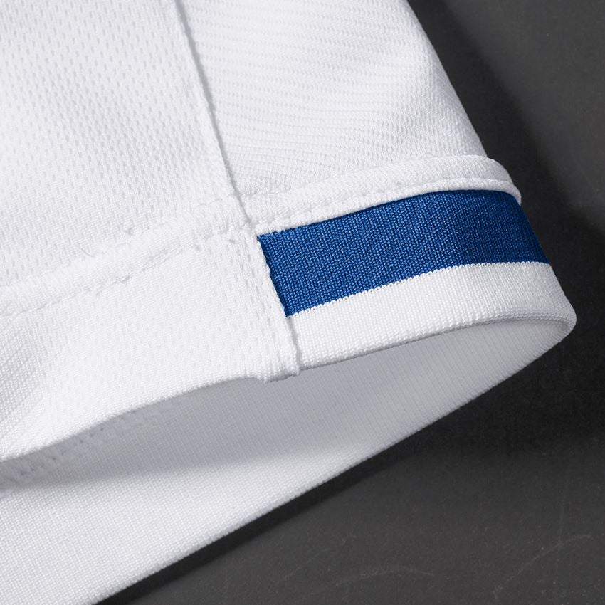 Oděvy: Funkční-triko e.s.ambition + bílá/enciánově modrá 2