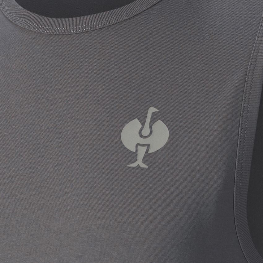 Oděvy: Atletické tričko e.s.iconic + karbonová šedá 2