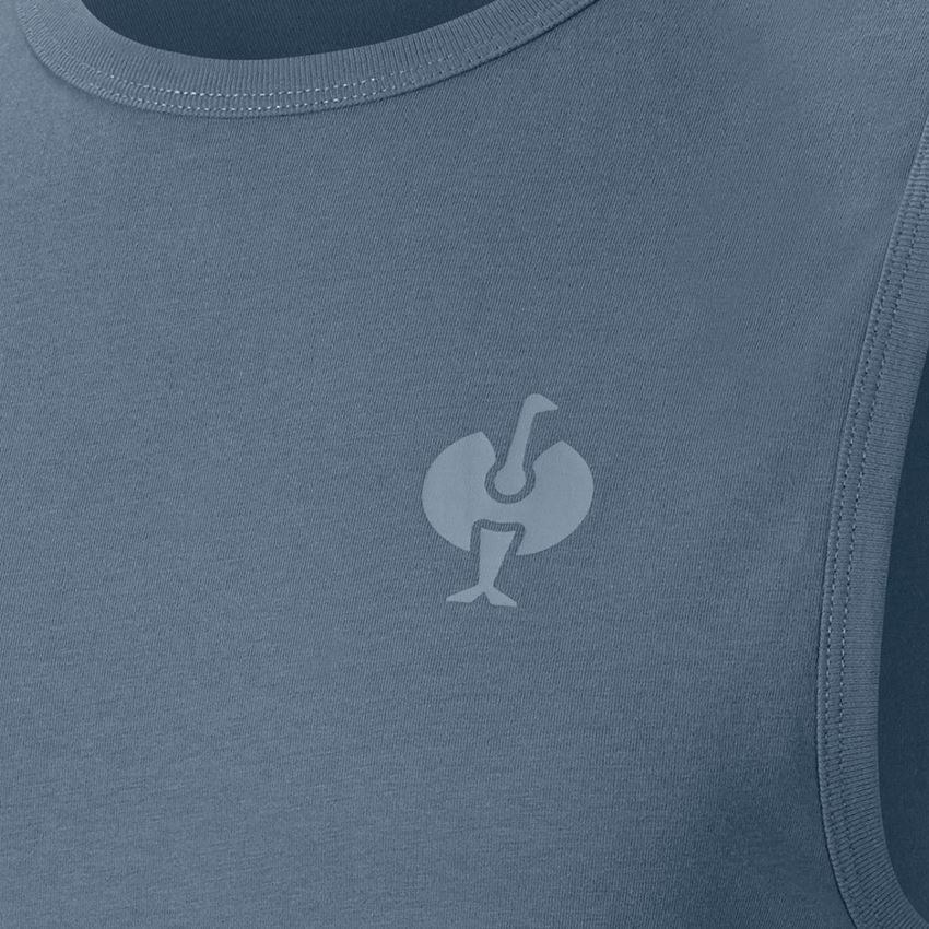 Oděvy: Atletické tričko e.s.iconic + oxidově modrá 2