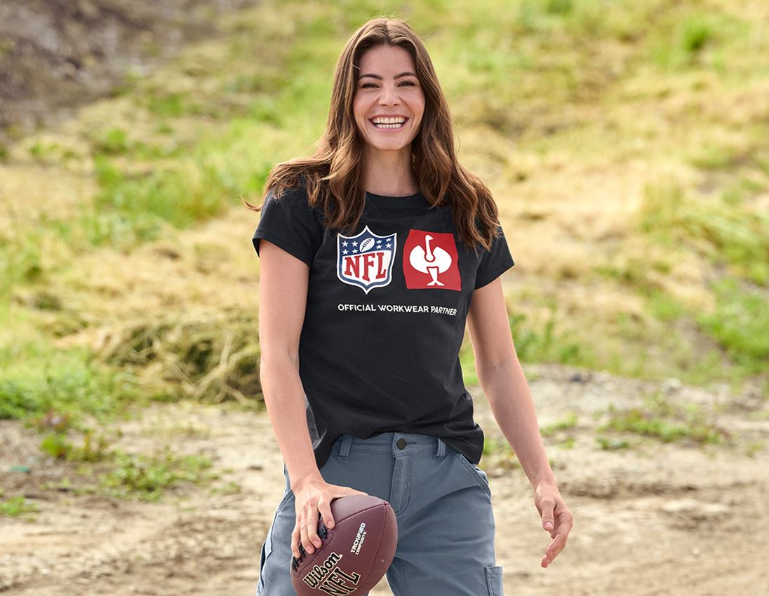 Oděvy: NFL T-Shirt cotton, ladies + černá 1