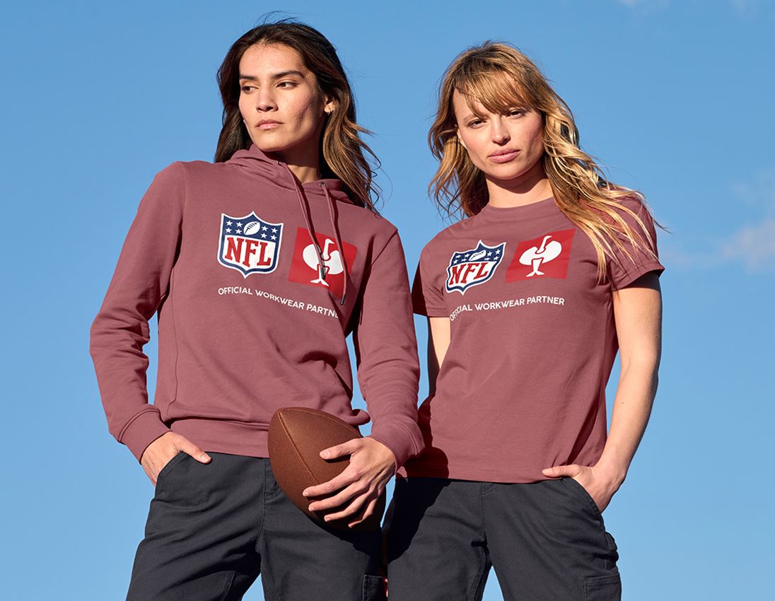 Oděvy: NFL T-Shirt cotton, ladies + oxidově červená 2