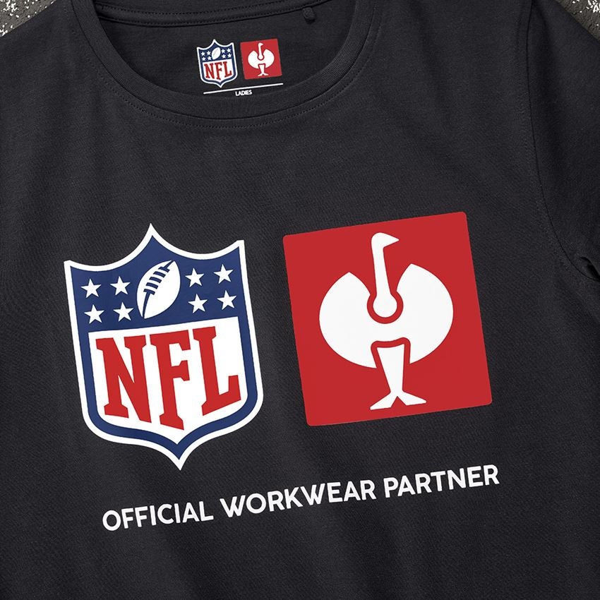 Spolupráce: NFL T-Shirt cotton, ladies + černá 2